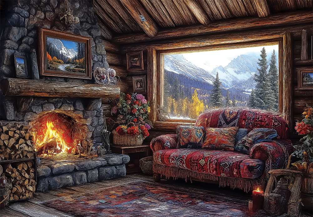 벽난로가 있는거실(BB5328)